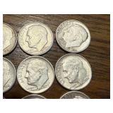3 - Silver Mercury Dimes & 5 Silver Roosevelt Dimes