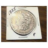 1885 Morgan Dollar