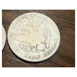 1905 & 1906 Barber Half Dollars