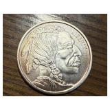 1 oz Silver Buffalo Rounds