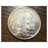 1 oz Silver Buffalo Rounds