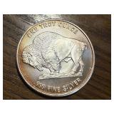 1 oz Silver Buffalo Rounds