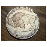 1 oz Silver Buffalo Rounds