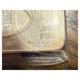 1 oz Silver Bar Patrick Mint San Francisco CA