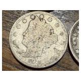 3 Buffalo & 3 Liberty V Nickles