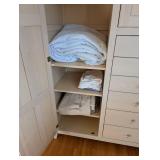 BR - Nadeau Light Wood Armoire with Double Doors and 6 Drawers