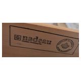 BR - Nadeau Light Wood Armoire with Double Doors and 6 Drawers