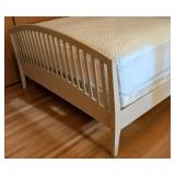 BR - Nadeau Queen Bed Frame with Slatted Headboard and Footboard