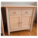 BR - Pair of Nadeau Maple Nightstands with Drawers and Cabinets