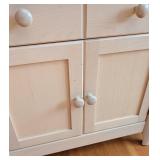 BR - Pair of Nadeau Maple Nightstands with Drawers and Cabinets