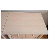 BR - Pair of Nadeau Maple Nightstands with Drawers and Cabinets