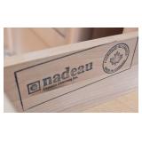 BR - Pair of Nadeau Maple Nightstands with Drawers and Cabinets