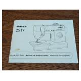 ML - Singer 2517C Sewing Machine with Manual - Powers On