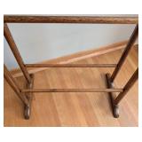 BR - Vintage Wooden Quilt Rack Stand