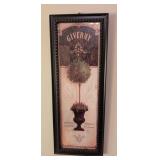 BR - Set of 4 Framed French Floral Prints Wall Art