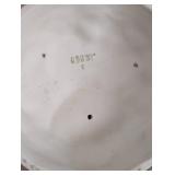 BR - Large Vintage Porcelain Figurine of Girl with Bonnet and Basket