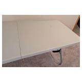 LL - Office Star 6ft x 29in White Folding Table
