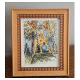 BR - Jean Haefele Signed Print Best Friends Framed