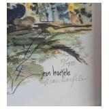 BR - Jean Haefele Signed Print Best Friends Framed