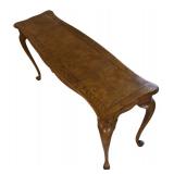 FR - Vintage Console Table with Carved Details