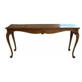 FR - Vintage Console Table with Carved Details