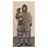 LR - "Our Clothes of Yesterday" Limited Edition Stencil / Woodcut Print by Ida Karpik