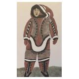 LR - "Our Clothes of Yesterday" Limited Edition Stencil / Woodcut Print by Ida Karpik