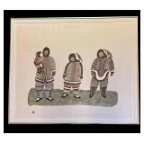 LR - "Our Clothes of Yesterday" Limited Edition Stencil / Woodcut Print by Ida Karpik