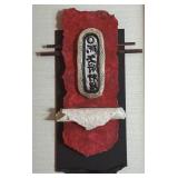 LR - Sandra Moen Framed Shadowbox Mixed Media Artwork