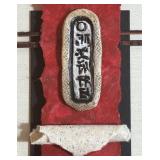 LR - Sandra Moen Framed Shadowbox Mixed Media Artwork