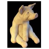 LR - Quarry Critters Parsley & Pickle Pig Figurines by Second Nature Design