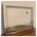 LR - Handmade Pottery Tray with Landscape Design