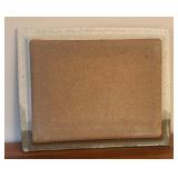 LR - Handmade Pottery Tray with Landscape Design