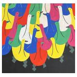 LR - Chinese Folk Art Print / Jinshan Peasant Painting Print