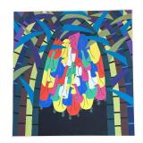 LR - Chinese Folk Art Print / Jinshan Peasant Painting Print