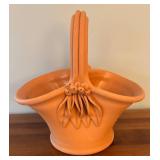 LR - Terra-Cotta Planter Basket from Portugal