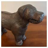 LR - Vintage Cast Iron Dog Nutcracker