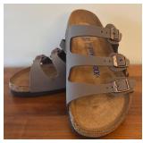 LR - Birkenstock Soft Footbed Sandals Size 37