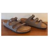 LR - Birkenstock Soft Footbed Sandals Size 37