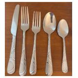 LR - International Silver Plated Flatware - 58 Pieces