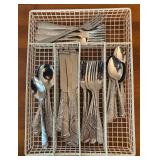 LR - International Silver Plated Flatware - 58 Pieces