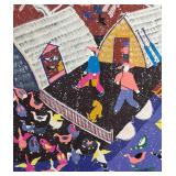 LR - Chinese Pheasant Print / Chinese Folk Art Print