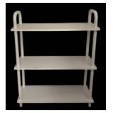 FR - White Three Tier Shelf