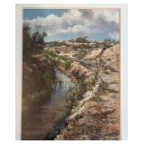 FR - "Afternoon Walk" Original Framed Pastel by Iva Morris