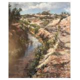 FR - "Afternoon Walk" Original Framed Pastel by Iva Morris