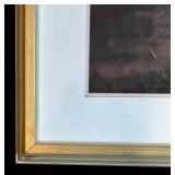 FR - "Afternoon Walk" Original Framed Pastel by Iva Morris