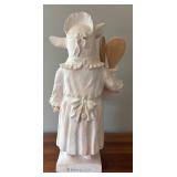 LR - Fleur de Lis 1999 Pig Chef Kitchen Utensil Holder