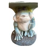 P - Frog Motif Garden Stool