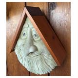 P - Set of 2 Whimsical Face Wall Decor with Wooden Frames