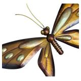 P - Metal Wall Decor Set with Butterfly and Frog